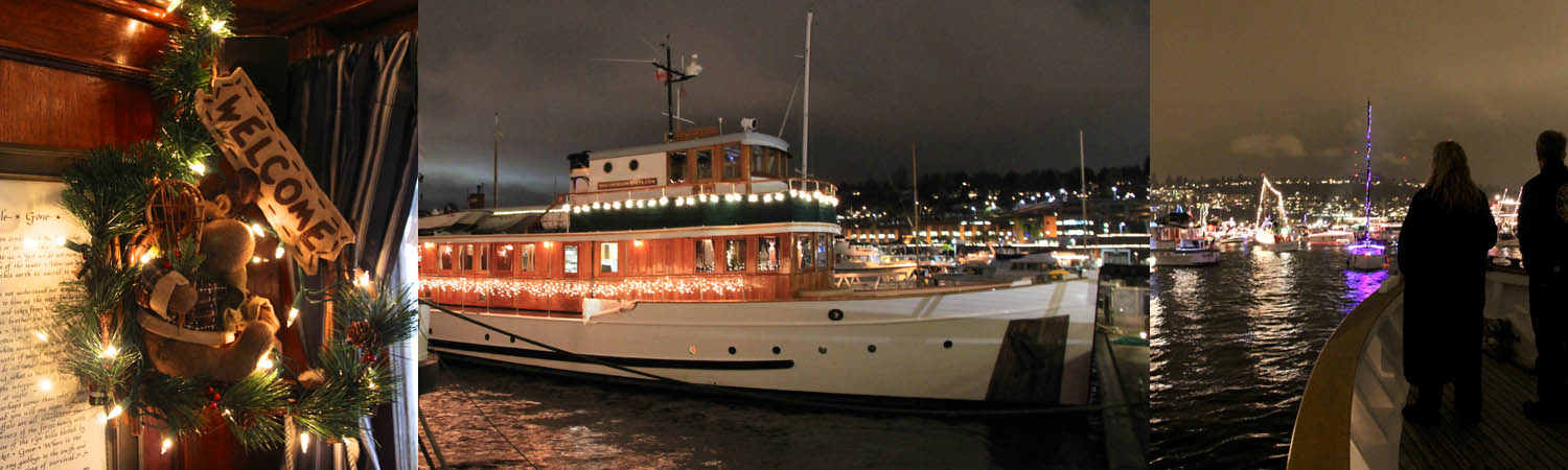 2020 Christmas Ship Festival parade in Seattle | MV Discovery cruises