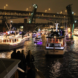 Seattle christmas ship parade and festival