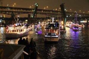 Seattle Christmas ship parade and cruise aboard MV Discovery